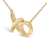 Gold Vermeil Diamond Accent 