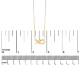 Gold Vermeil Diamond Accent 
