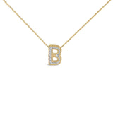 Yellow Gold Vermeil Diamond Accent 