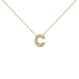 Yellow Gold Vermeil Diamond Accent 