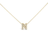 Yellow Gold Vermeil Diamond Accent 