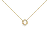 Yellow Gold Vermeil Diamond Accent 
