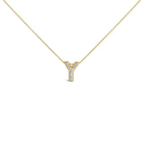 Yellow Gold Vermeil Diamond Accent 