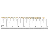 Gold Vermeil 1/10 Cttw Diamond Infinity Link Bracelet-4 thumbnail 5