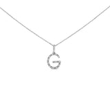 Sterling Silver Diamond Accent 