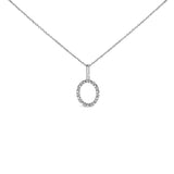 Sterling Silver Diamond Accent 