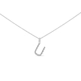 Sterling Silver Diamond Accent 