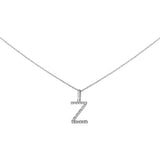 Sterling Silver Diamond Accent 