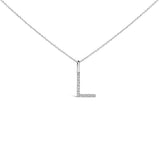 Sterling Silver Diamond Accent 
