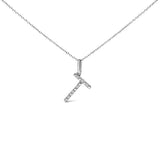 Sterling Silver Diamond Accent 