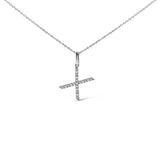 Sterling Silver Diamond Accent 