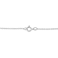 .925 Sterling Silver Pave-Set Diamond Accent Kite Shape 18