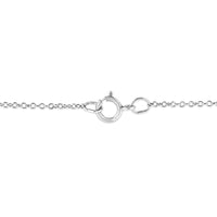 .925 Sterling Silver Prong-Set Diamond Accent Starfish 18