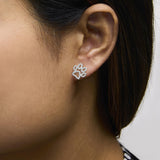 Gold Vermeil Diamond Accent Pet Paw Earring-2 thumbnail 3