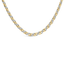 10K Yellow Gold 1 cttw Diamond Riviera Statement Pendant Necklace (J-K, I2-I3)-0