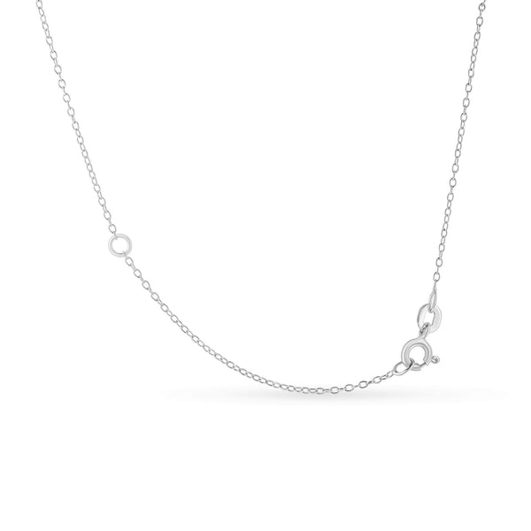 .925 Sterling Silver 1/2 Cttw Diamond Bezel 18