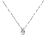 .925 Sterling Silver Miracle Set Princess-Cut Diamond Solitaire Stud Earrings (H-I Color, I1-I2 Clarity)-3 thumbnail 4