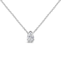 .925 Sterling Silver Miracle Set Princess-Cut Diamond Solitaire Stud Earrings (H-I Color, I1-I2 Clarity)