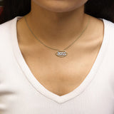 14K Yellow Gold Plated Silver 1/4 Cttw Diamond 