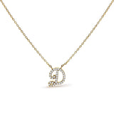 14K Yellow Gold Diamond Accent 