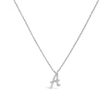 14K White Gold Diamond Accent 