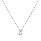 14K White Gold Diamond Accent 