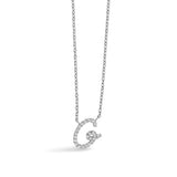 14K White Gold Diamond Accent 