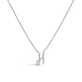 14K White Gold Diamond Accent 