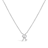 14K White Gold Diamond Accent 