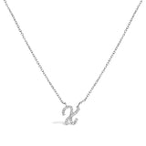 14K White Gold Diamond Accent 