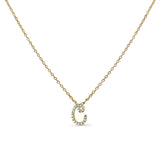 14K Yellow Gold Diamond Accent 