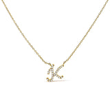 14K Yellow Gold Diamond Accent 