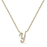 14K Yellow Gold Diamond Accent 