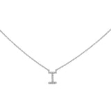 10K White Gold Diamond Accent 
