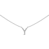 10K White Gold Diamond Accent 