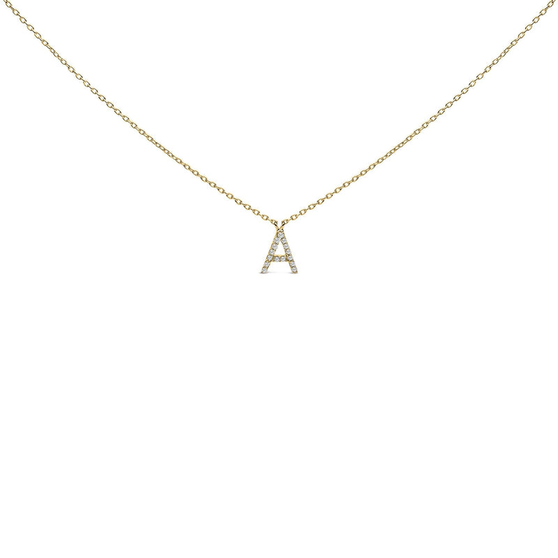 10K Yellow Gold Diamond Accent 