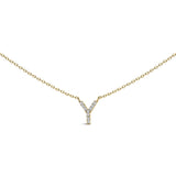 10K Yellow Gold Diamond Accent 