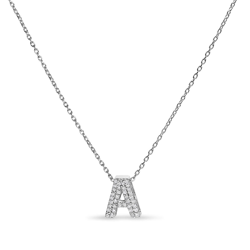 10K White Gold Diamond Accent 