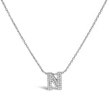 10K White Gold Diamond Accent 