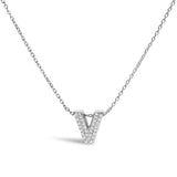 10K White Gold Diamond Accent 