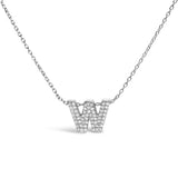 10K White Gold Diamond Accent 