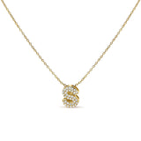 10K Yellow Gold Diamond Accent 