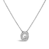 10K White Gold Diamond Accent 