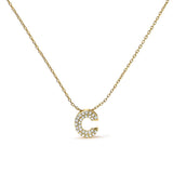 10K Yellow Gold Diamond Accent 