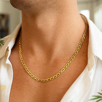 14k Yellow Gold Mariner Link Chain (5.50 mm)
