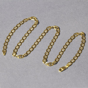 14k Yellow Gold Mariner Link Chain (5.50 mm)