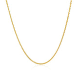 14k Yellow Gold Round Chain (1.20 mm) thumbnail 2