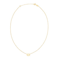 14K Yellow Gold Cancer Necklace