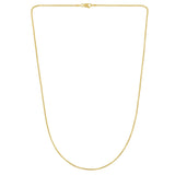 Popcorn Chain in 14k Yellow Gold (1.30 mm) thumbnail 3