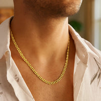 14k Yellow Gold Mariner Link Chain (4.50 mm)